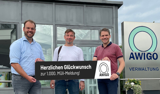 Beliebte Online-Funktion: 1.000 Mal Müll in der Natur aufgespürt