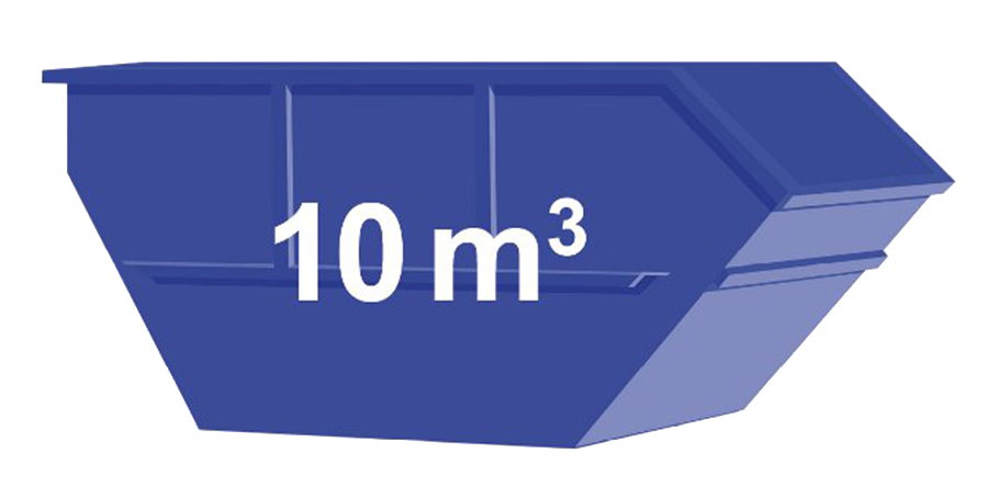 Absetzmulde