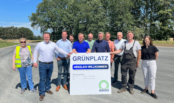 Neuer AWIGO-Standort in Wallenhorst: Annahme der Grünabfälle ab 17. Juli am Schwarzen See